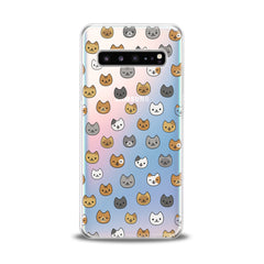 Lex Altern Cats Pattern Samsung Galaxy Case