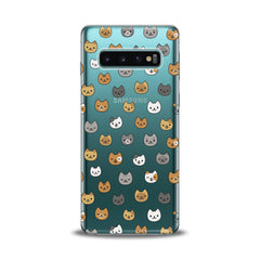 Lex Altern TPU Silicone Samsung Galaxy Case Cats Pattern