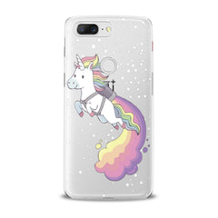 Lex Altern TPU Silicone OnePlus Case Flying Unicorn Print