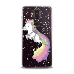Lex Altern TPU Silicone Nokia Case Flying Unicorn Print