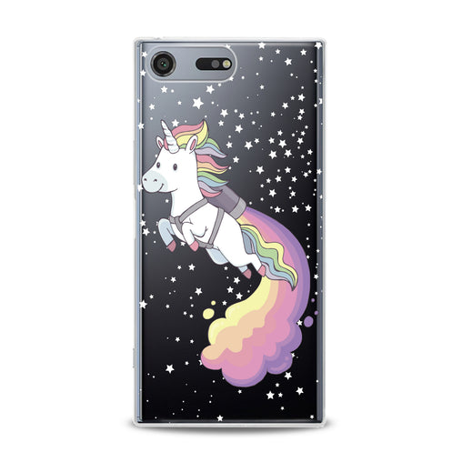 Lex Altern Flying Unicorn Print Sony Xperia Case