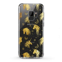 Lex Altern TPU Silicone Samsung Galaxy Case Golden Unicron Art