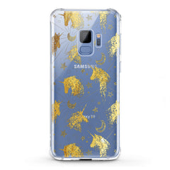 Lex Altern TPU Silicone Samsung Galaxy Case Golden Unicron Art