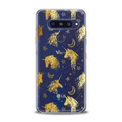 Lex Altern TPU Silicone LG Case Golden Unicron Art