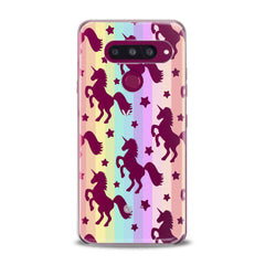 Lex Altern TPU Silicone Phone Case Iridescent Unicorn Pattern