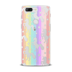 Lex Altern TPU Silicone OnePlus Case Iridescent Unicorn Pattern