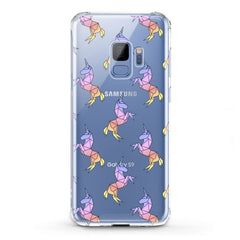 Lex Altern TPU Silicone Samsung Galaxy Case Origami Unicorn Pattern