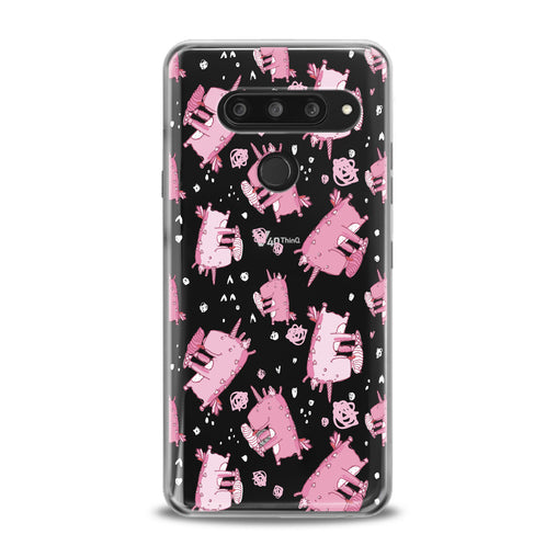 Lex Altern Cute Pink Unicorn Ice Cream LG Case