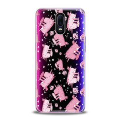 Lex Altern Cute Pink Unicorn Ice Cream Oppo Case