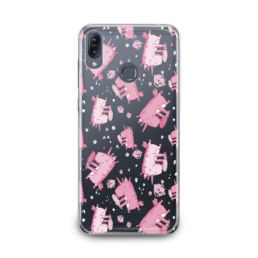 Lex Altern Cute Pink Unicorn Ice Cream Asus Zenfone Case