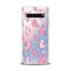Lex Altern TPU Silicone Samsung Galaxy Case Cute Pink Unicorn Ice Cream