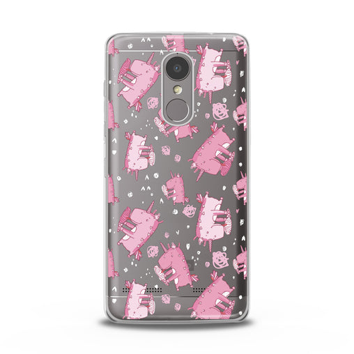 Lex Altern Cute Pink Unicorn Ice Cream Lenovo Case