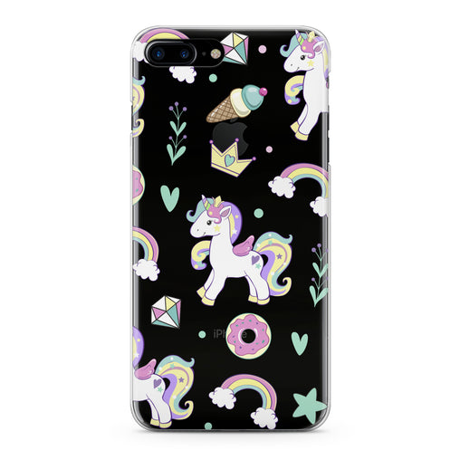 Lex Altern Baby Unicorn Print Phone Case for your iPhone & Android phone.