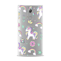 Lex Altern TPU Silicone Sony Xperia Case Baby Unicorn Print