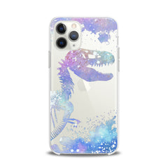 Lex Altern TPU Silicone iPhone Case Purple Dinosaur