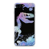 Lex Altern TPU Silicone Phone Case Purple Dinosaur