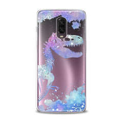 Lex Altern TPU Silicone Phone Case Purple Dinosaur