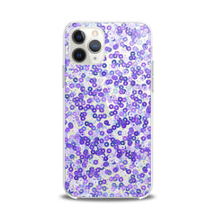 Lex Altern TPU Silicone iPhone Case Glitter Purple Circles