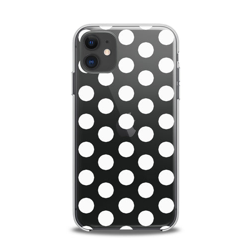 Lex Altern TPU Silicone iPhone Case Polka Dot