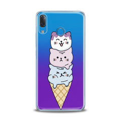 Lex Altern TPU Silicone Lenovo Case Cat Ice-Cream