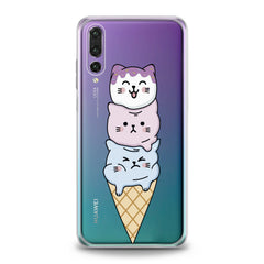Lex Altern Cat Ice Cream Huawei Honor Case