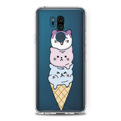 Lex Altern TPU Silicone LG Case Cat Ice-Cream