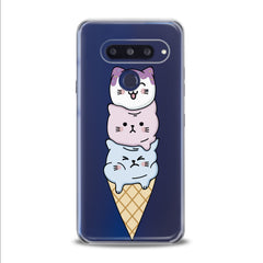 Lex Altern TPU Silicone LG Case Cat Ice-Cream