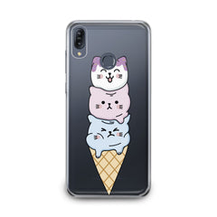 Lex Altern TPU Silicone Asus Zenfone Case Cat Ice-Cream