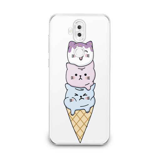Lex Altern Cat Ice Cream Asus Zenfone Case