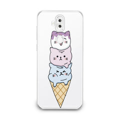 Lex Altern Cat Ice Cream Asus Zenfone Case