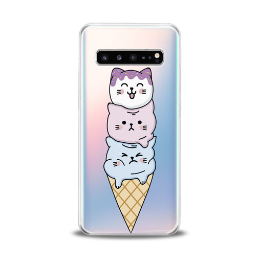 Lex Altern Cat Ice Cream Samsung Galaxy Case