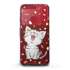 Lex Altern TPU Silicone Phone Case Funny Kitty