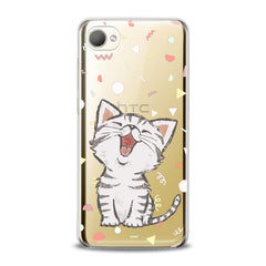 Lex Altern TPU Silicone HTC Case Funny Kitty