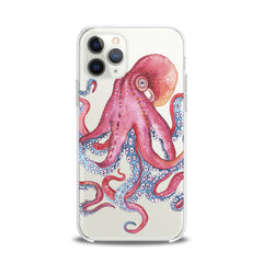 Lex Altern TPU Silicone iPhone Case Pink Octopus