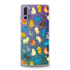 Lex Altern Colorful Cats Huawei Honor Case