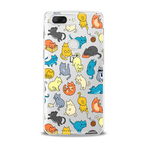 Lex Altern Colorful Cats OnePlus Case