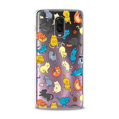 Lex Altern TPU Silicone Phone Case Colorful Cats