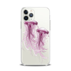 Lex Altern TPU Silicone iPhone Case Pink Jellyfishes