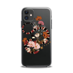 Lex Altern TPU Silicone iPhone Case Bright Floral Snake