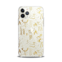 Lex Altern TPU Silicone iPhone Case Golden Deers