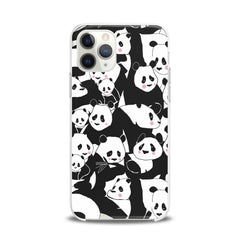 Lex Altern TPU Silicone iPhone Case Panda Pattern
