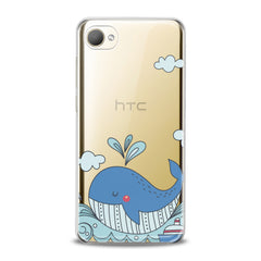 Lex Altern TPU Silicone HTC Case Blue Whale