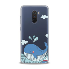 Lex Altern TPU Silicone Xiaomi Redmi Mi Case Blue Whale