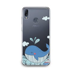 Lex Altern TPU Silicone Asus Zenfone Case Blue Whale
