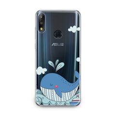 Lex Altern TPU Silicone Asus Zenfone Case Blue Whale