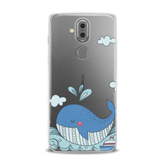 Lex Altern TPU Silicone Phone Case Blue Whale