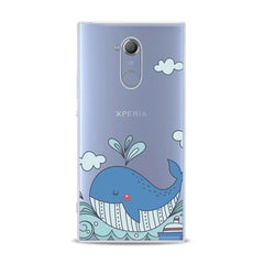Lex Altern TPU Silicone Sony Xperia Case Blue Whale