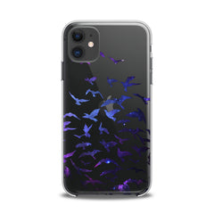 Lex Altern TPU Silicone iPhone Case Purple Crowns