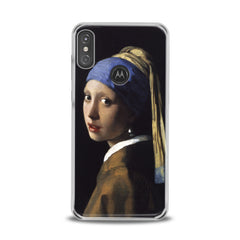 Lex Altern TPU Silicone Motorola Case Girl with a Pearl Earring
