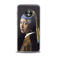 Lex Altern TPU Silicone Motorola Case Girl with a Pearl Earring